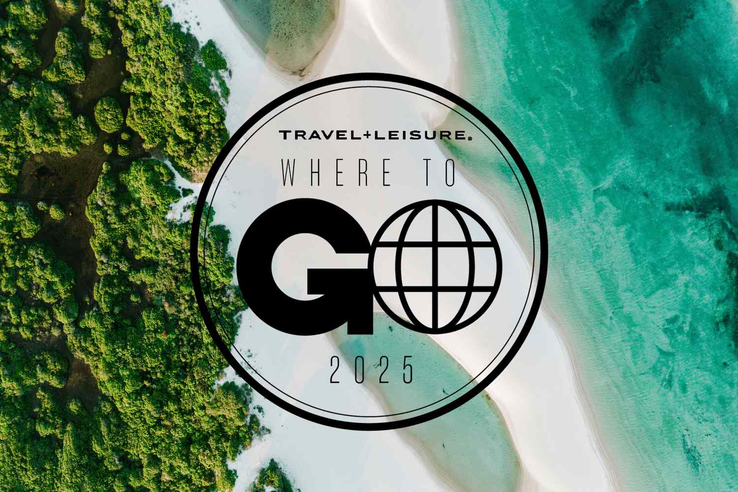 2025 年に旅行するのに最適な場所 50